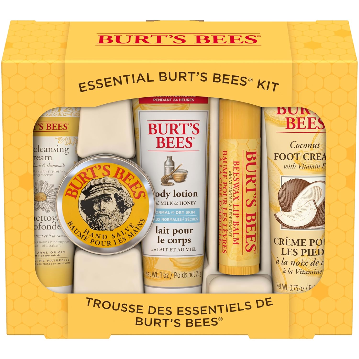 Burt's Bees Essential Everyday 5-Piece Travel Set