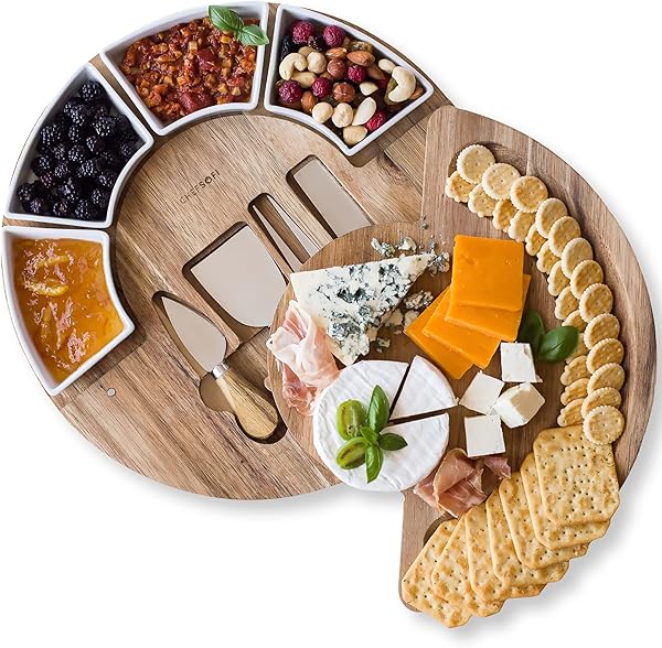 ChefSofi Acacia Charcuterie Board Set