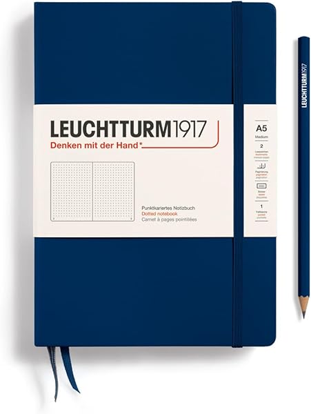 Leuchtturm1917 A5 Dotted Notebook